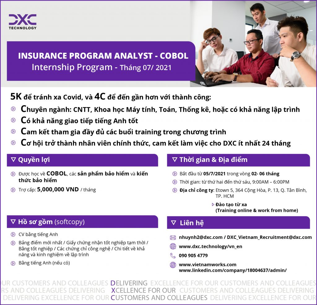 Insurance Program Analyst - Cobol _Vietnam - Jun2021-01