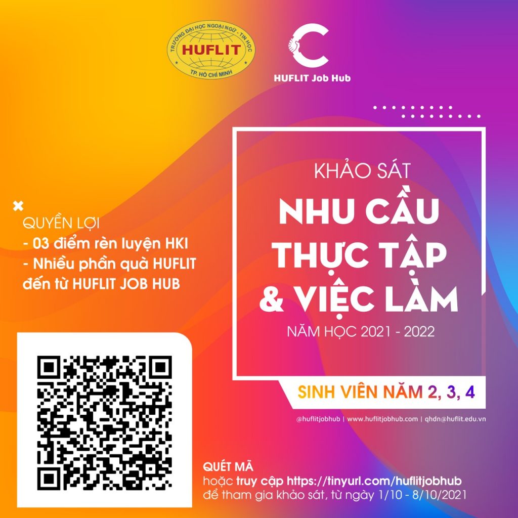 thumbnail_HUFLIT - Khao sat thuc tap viec lam