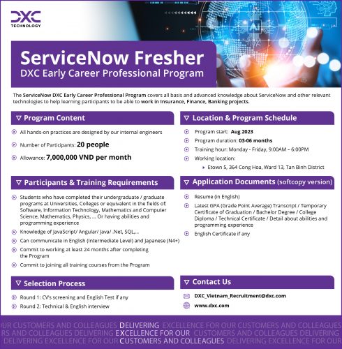 ServiceNowDECP Program -Aug2023-01