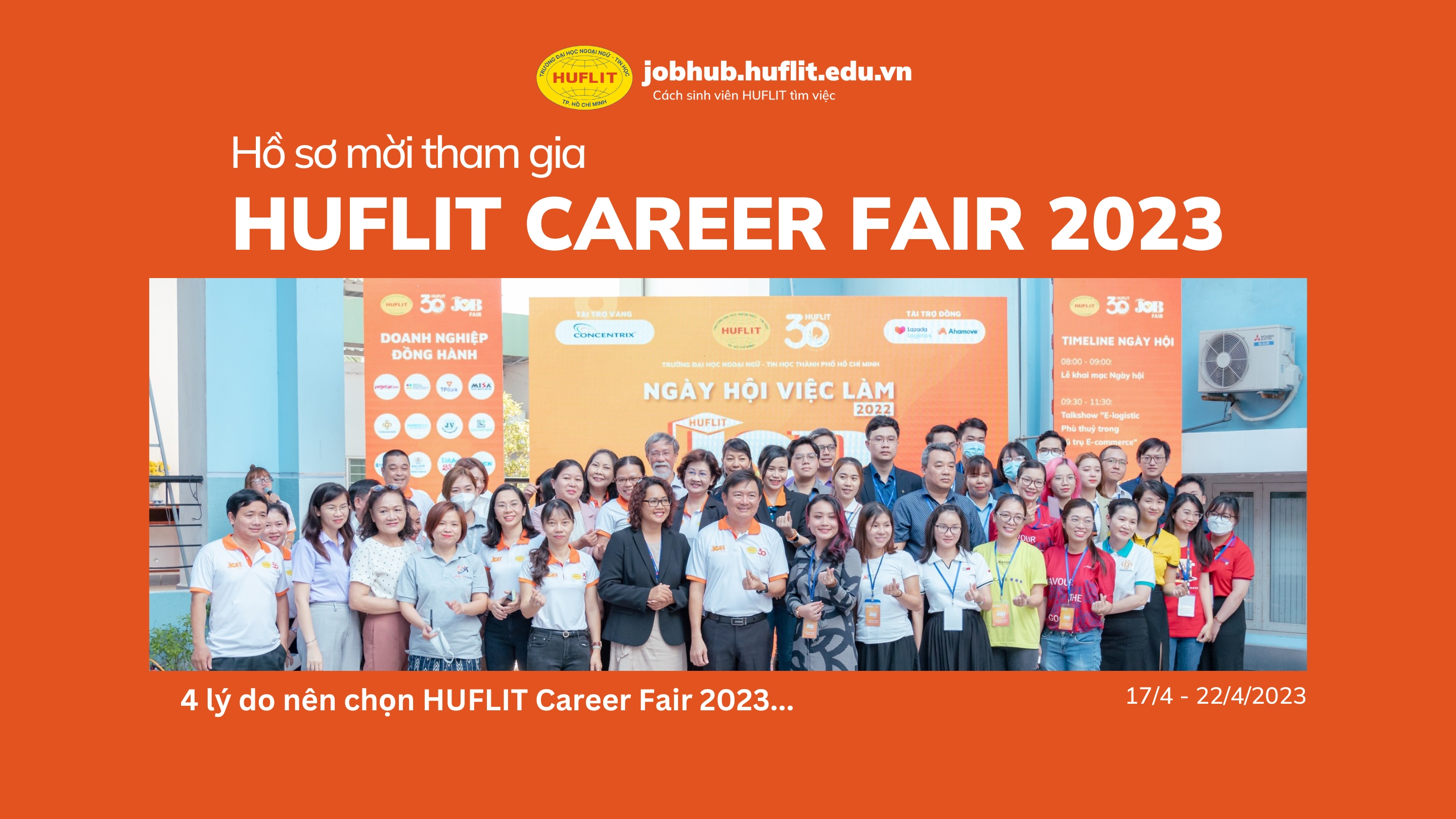 HUFLIT Career fair 23 - Porfolio
